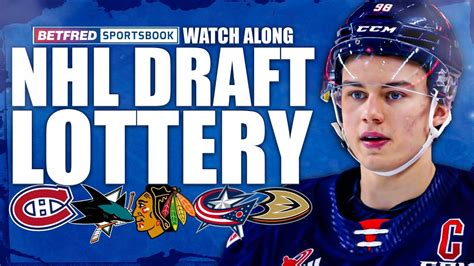 nhl lottery rules|who will get connor bedard.